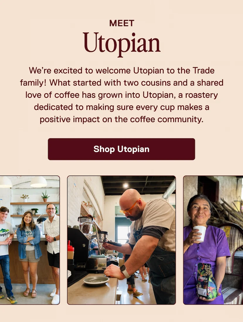 Meet Utopian. Shop Now
