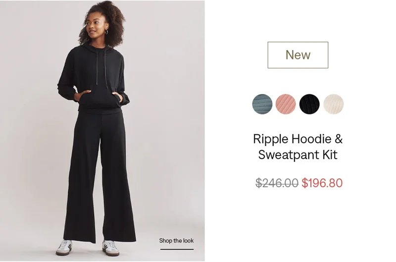Ripple Hoodie & Sweatpant Kit: NEW. Shop now