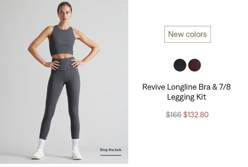Revive Longline Bra & 7/8 Legging Kit. NEW COLORS. Shop now
