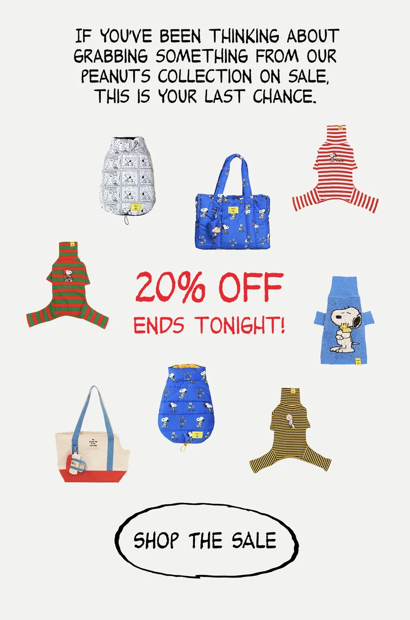 20% off ends tonight!