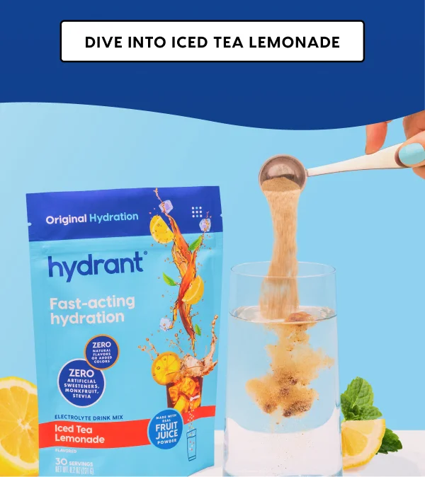 Dive into Iced Tea Lemonade