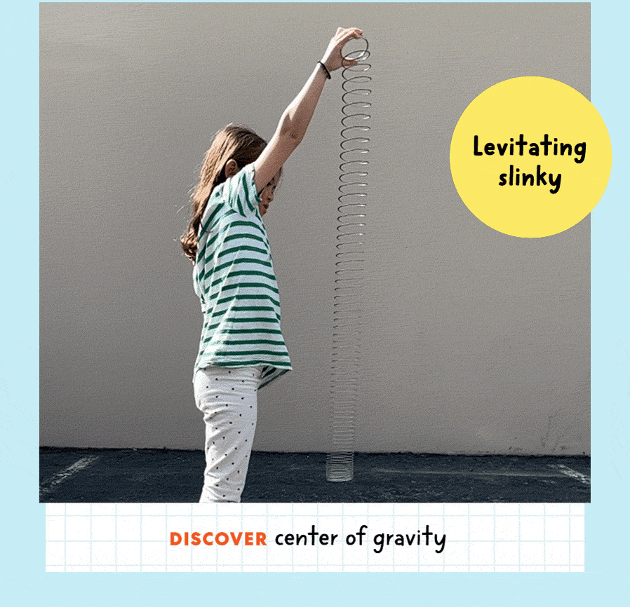 Levitating slinky