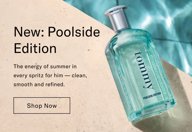 New: Poolsite edition                                            the energy of summer in every spritz for him - clean, smooth and refined.                                          Shop Now
