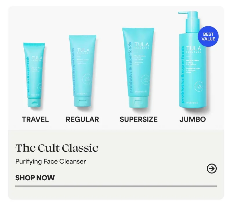 The Cult Classic. Purifying face cleanser -- SHOP NOW
