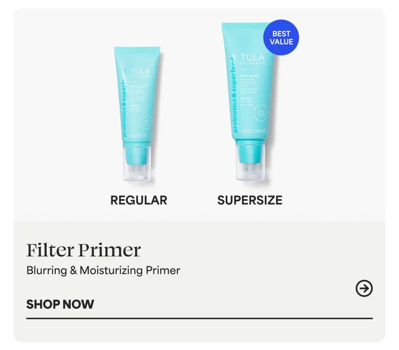 Filter Primer Blurring & Moisturizing Primer -- SHOP NOW