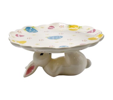 Temp-tations Special Edition Egghunt 10" Cake Plate