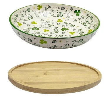 Temp-tation Seasonal 13" Lazy Susan with 4-qt Bowl