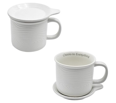 Temp-tations Special Edition Set of (2) Celebrate Everyday Mugs
