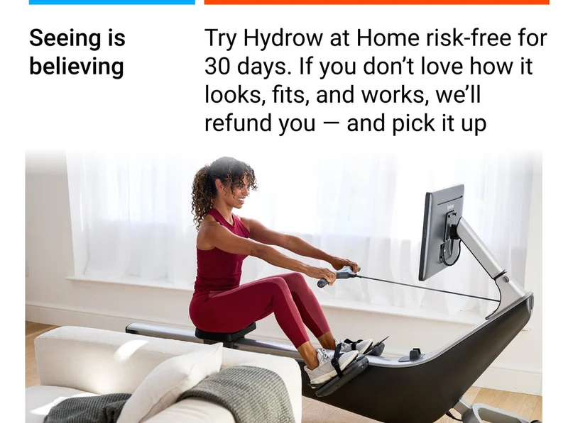 Seeing is believing. Try Hyrdow at Home risk-free for 30 days. If you don't love how it looks, fits and works, we'll refund you - and pick it up.