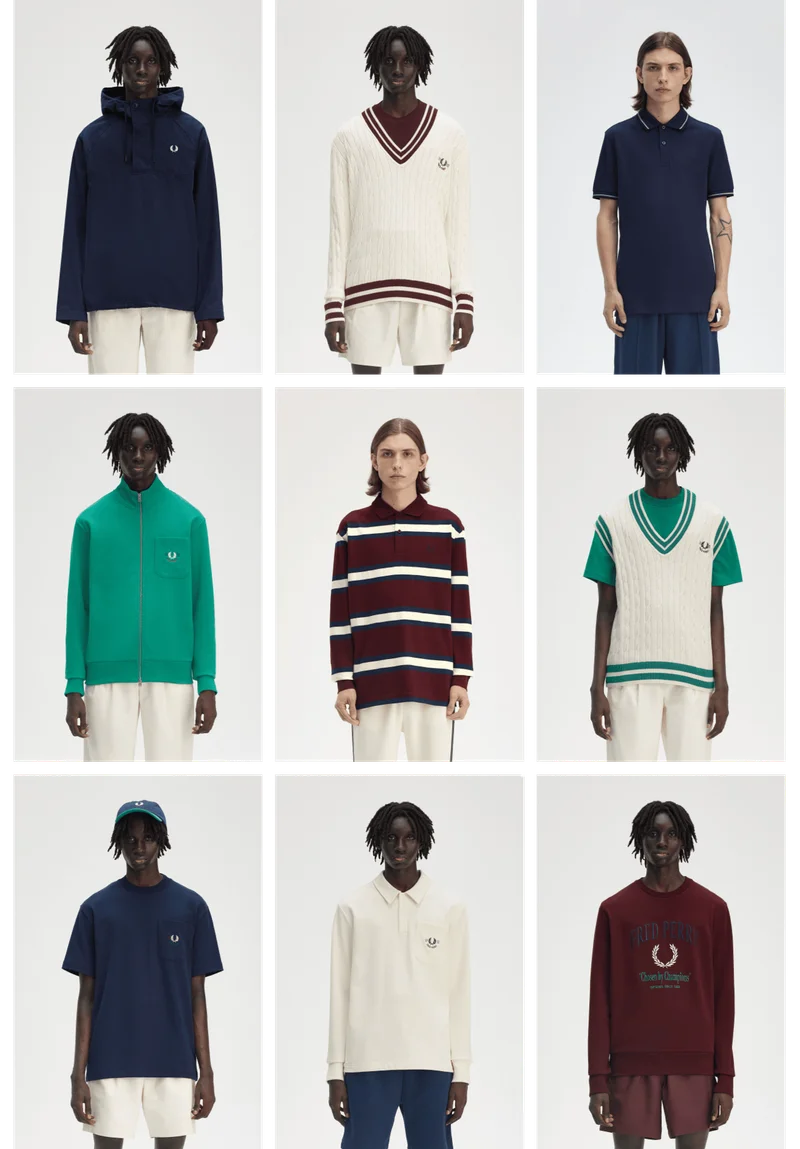 Shop Fred Perry New Releases