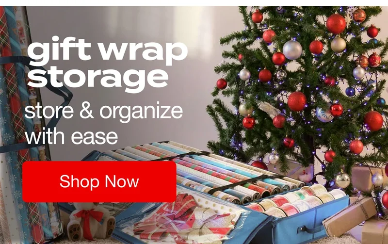 Gift Wrap Storage