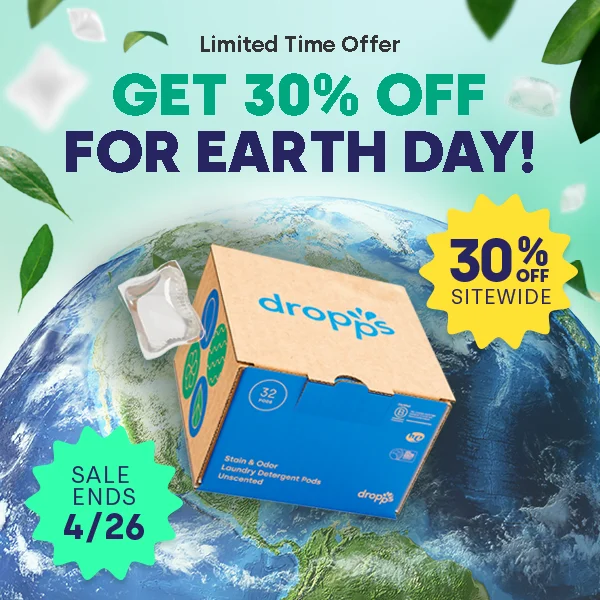 30% off for Earth Day