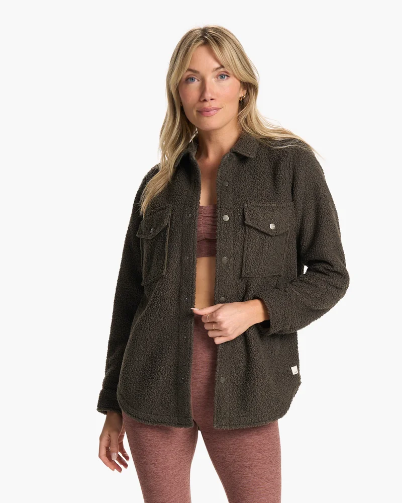 Image of Sycamore Shirt Jacket | Dark Cocoa