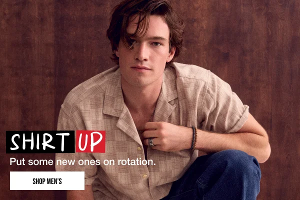 Shirt up. Put some new ones on rotation. Shop Men's Shirt