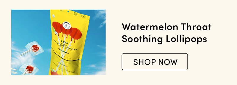 Watermelon Throat Soothing Lollipops