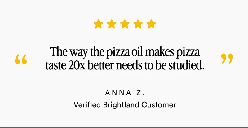 The way the pizza oil makes pizza taste 20x better needs to be studied.