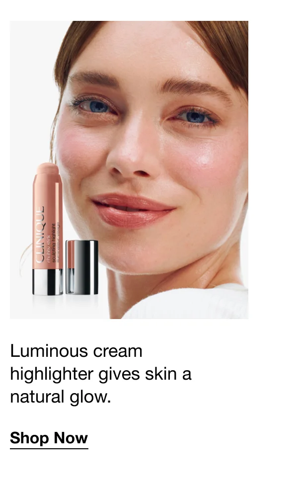 Luminous cream highlighter gives skin a natural glow. | Shop Now