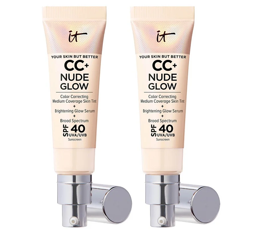 IT Cosmetics CC+ Nude Glow SPF 40 Foundation Duo