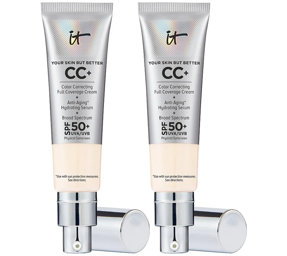 IT Cosmetics CC+ Cream SPF 50 Foundation Duo