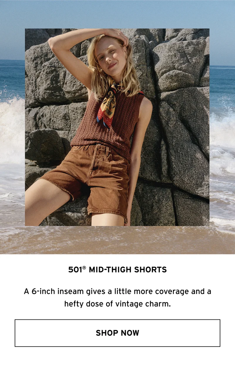501® ORIGINAL FIT HIGH RISE LIGHTWEIGHT SHORTS