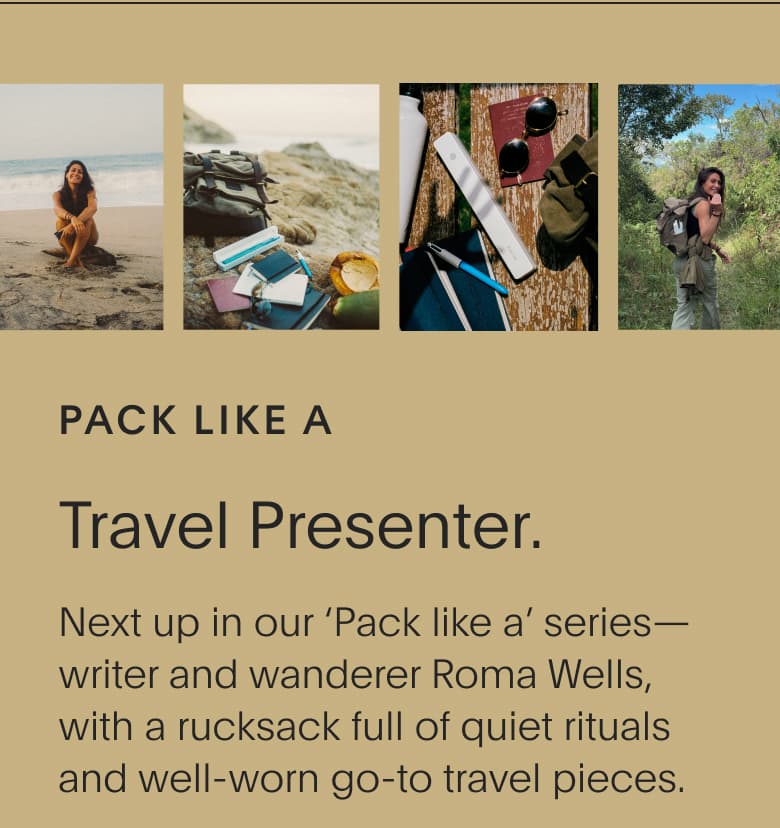 Pack like Travel Presenter
