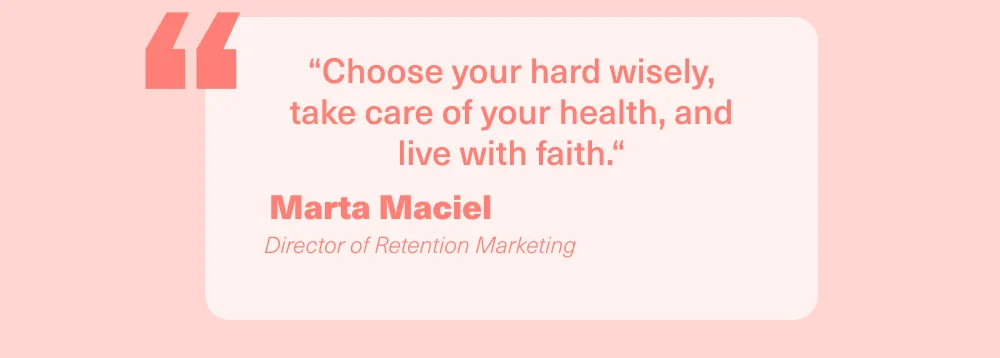 Choose your hard wisely