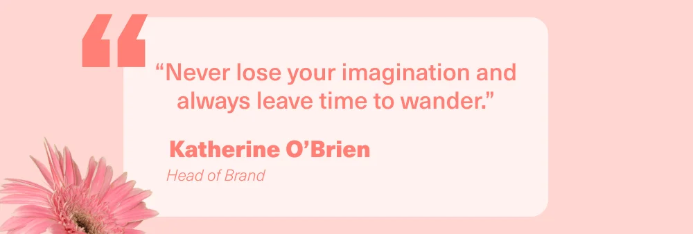 Always leave time to wander
