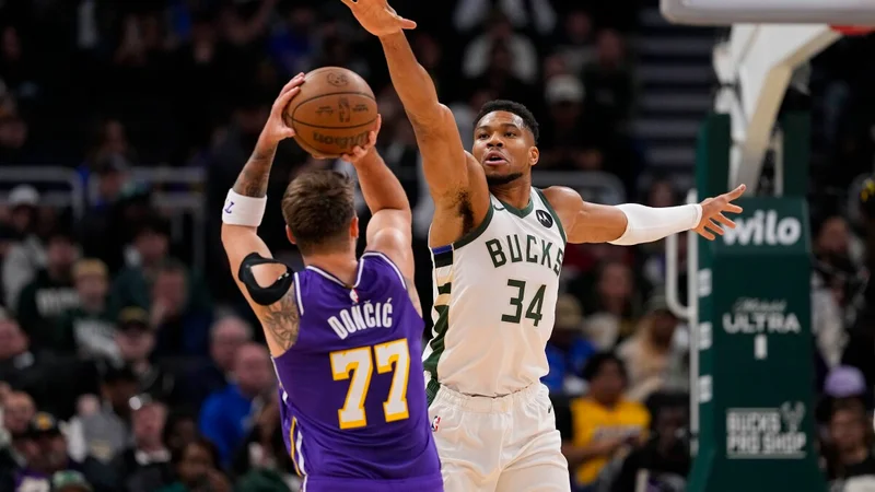Come to watch Luka Doncic drop 41 on the Bucks, stay for a classy move by Giannis Antetokounmpo Come to watch Luka Doncic drop 41 on the Bucks, stay for a classy move by Giannis Antetokounmpo