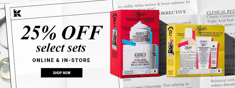 25% OFF select sets