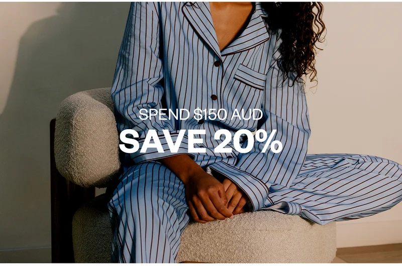 Spend $150 AUD Save 20%