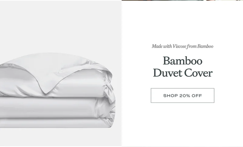 Shop The Bamboo Duvet Cover