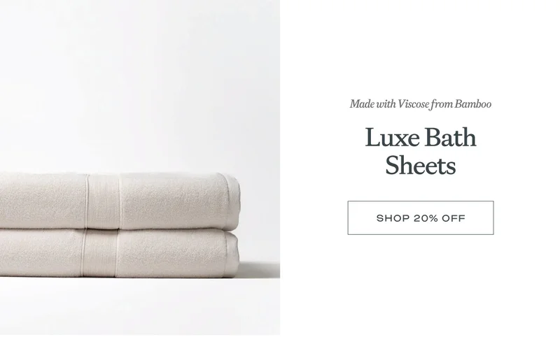 Shop The Luxe Bath Sheets