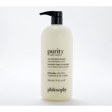 philosophy supersize purity facial cleanser 32oz.