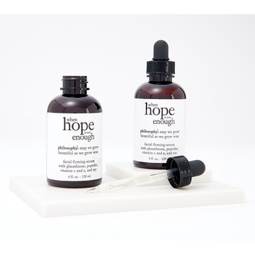 philosophy super-size when hope is not enough serum 4oz.duo