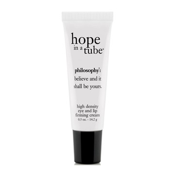 philosophy hope in a tube high density eye and lip cream, .5 oz.