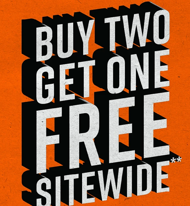 Hours Left Buy Two, Get One Free Sitewide Shop Now