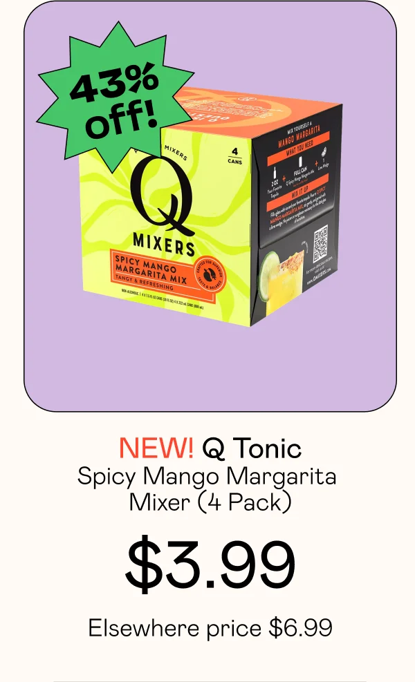 Spicy Mango Margarita Mixer (4 Pack)