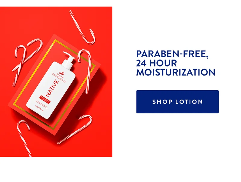 PARABEN-FREE, 24 HOUR MOISTURIZATION | SHOP LOTION