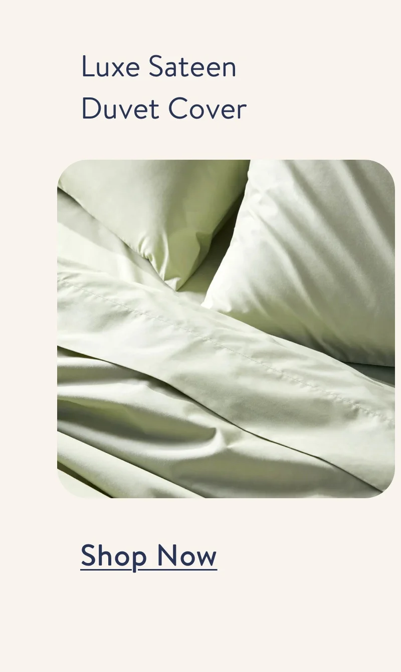 Luxe Sateen Duvet Cover