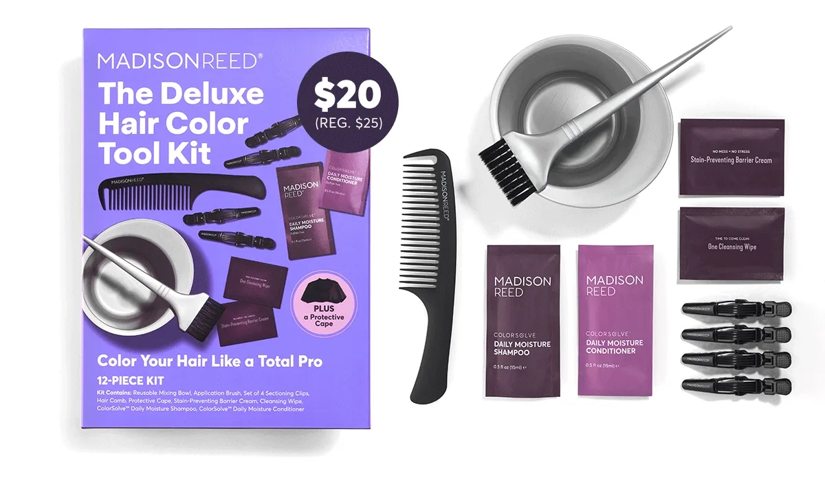 The deluxe hair color tool kit - $20 (reg $25) - Color your hair like a totla pro - 12 piece kit