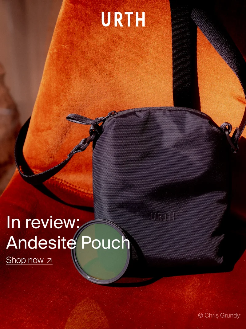 In review: Andesite Pouch - Shop now. Looks good and it's well made too. Ideal for safely carrying a few essentials and a small camera. - Tim B.
