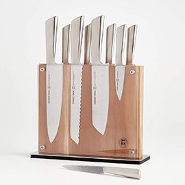 Schmidt Brothers Stainless Steel 10-Piece Knife Block Set