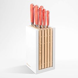 Wüsthof® Classic Coral Peach 8-Piece Knife Block Set