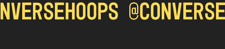 Follow @conversehoops