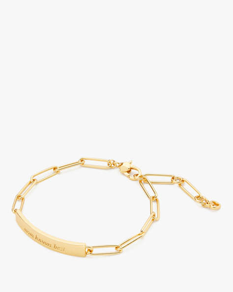 Mom Knows Best Idiom Id Bracelet