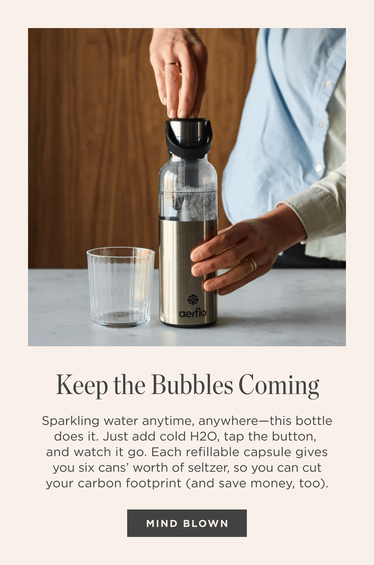 KEEP THE BUBBLES COMING