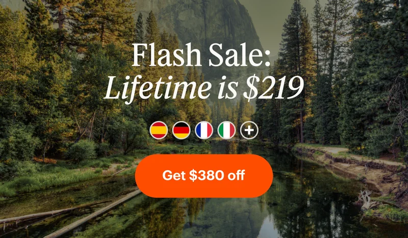 Flash Sale: Lifetime is $219