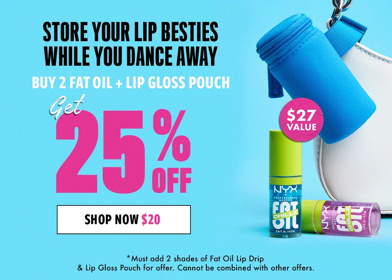 NEW LIP GLOSS POUCH
