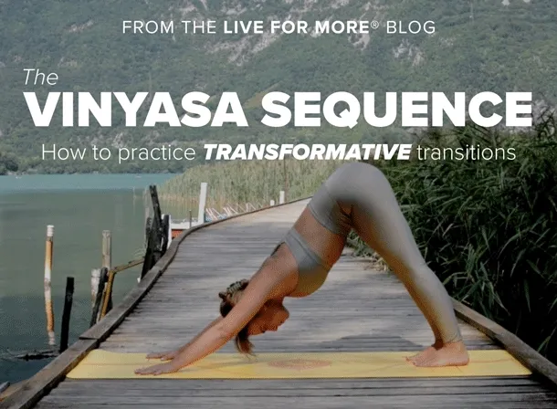 The Vinyasa Sequence: how to practice transformative transitions
