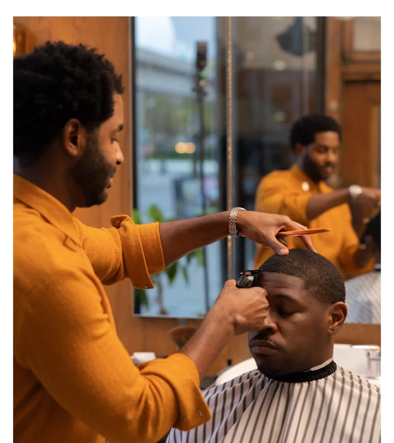 HAIRCUT WITH SEBASTIAN